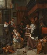 The Feast of St. Nicholas Jan Steen